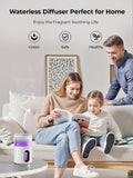Pmsusoow diffuseur LED à 9 couleurs, ambiance personnalisable.