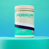 Podium Nutrition Hydro-Sel: athlète dans une salle de sport utilisant le produit