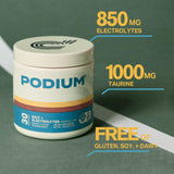 Podium Nutrition Salt+Electrolytes Tropical Lime - après-entraînement, aide à la récupération potentielle.