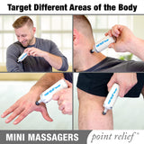 Point Relief Mini-Massager – portable-deplacement : massage discret en déplacement.