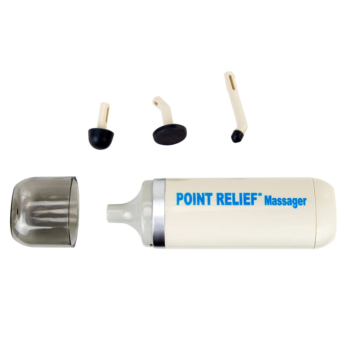 Point Relief Mini-Massager – utilisation-main-epaules : soulagement des tensions dans les épaules.