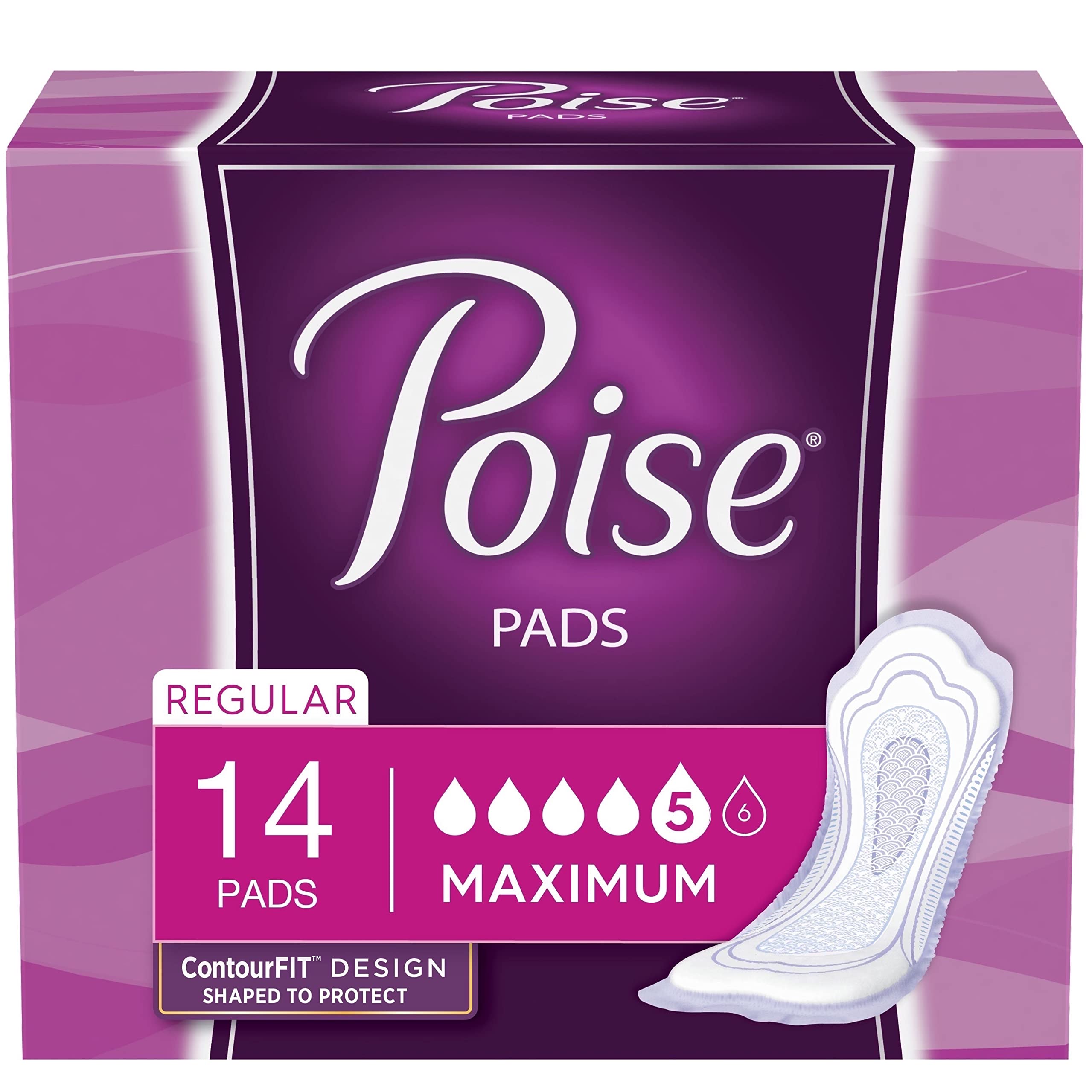 Poise-coeur-absorbant assure une absorption rapide et fraîcheur durable.