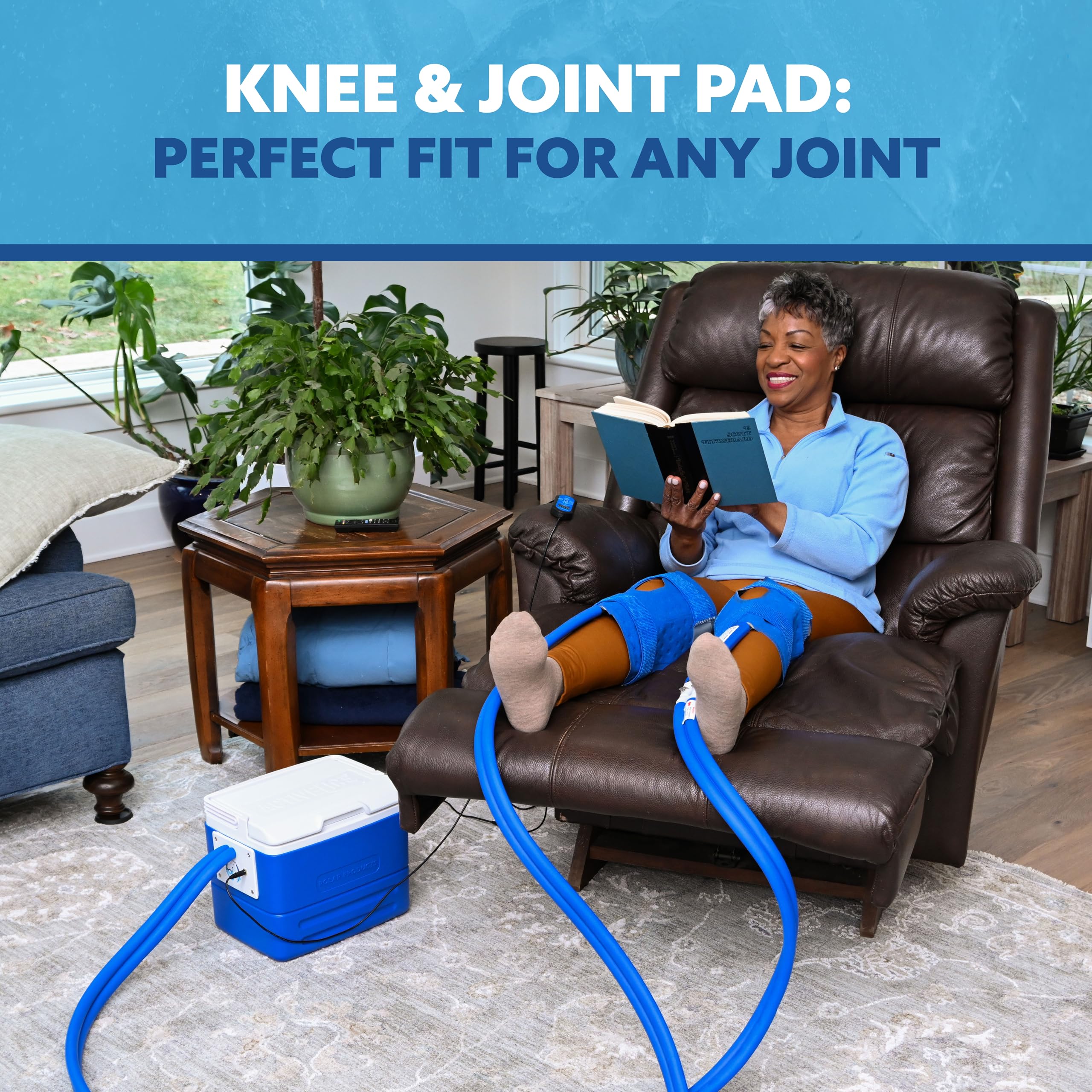 Polar Active Ice 3.0 – pads genou ergonomiques pour un soutien confortable