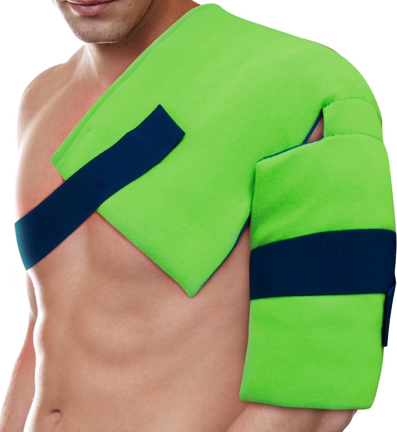 Polar Ice Attelle Epaule Application: soutien ajustable pour confort après blessure.