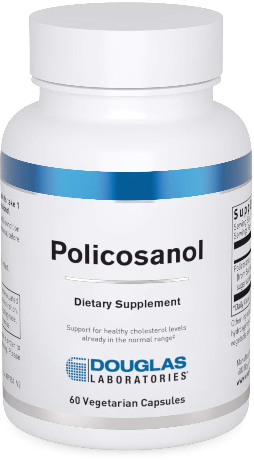 Douglas Laboratories Policosanol – bouteille de gélules, soutien possible au métabolisme lipidique.