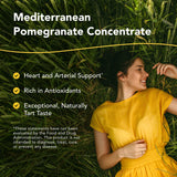 Étiquette PomaMAX montrant le concentré naturel et non-OGM.