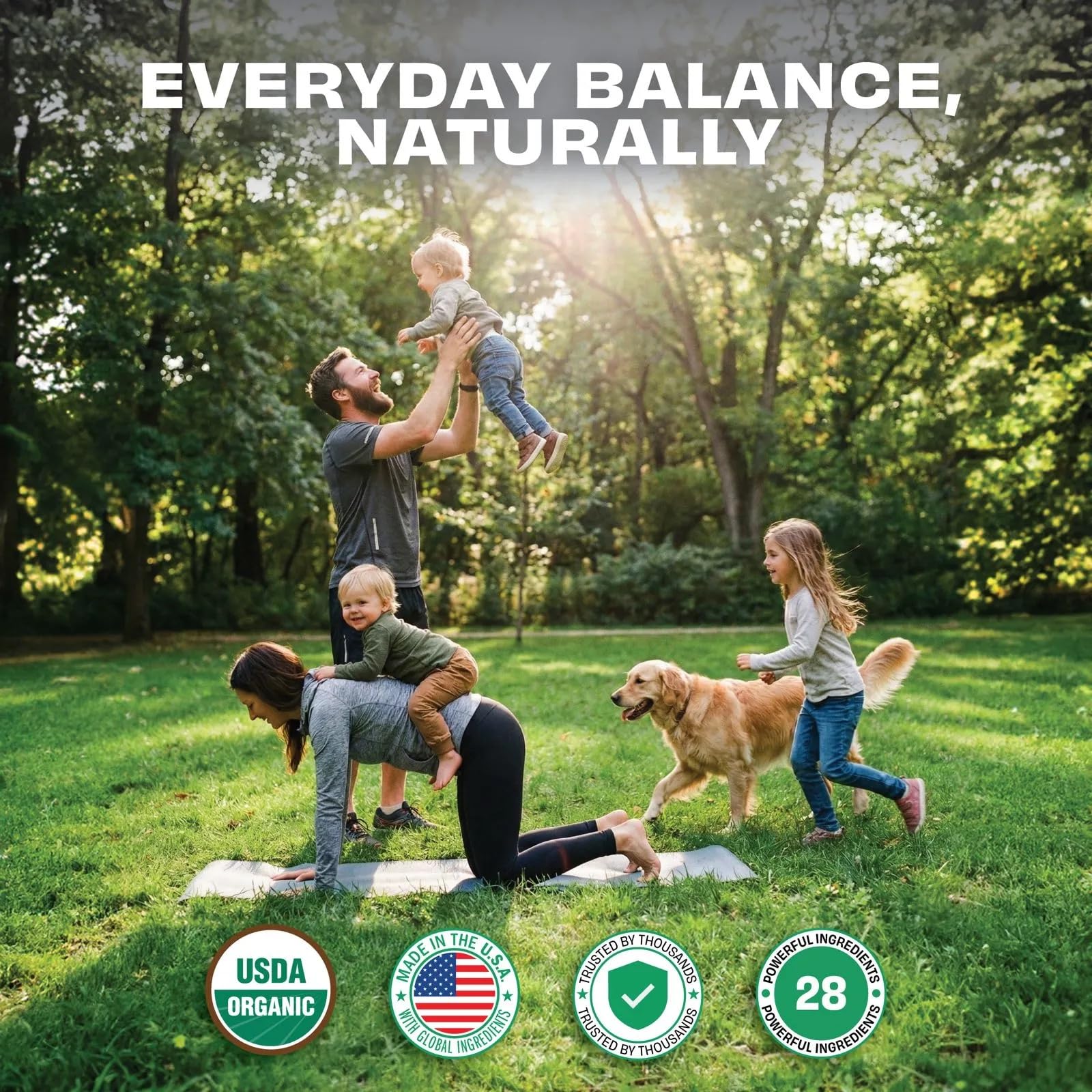 Pomona Wellness Super Greens faciles à emporter lors de déplacements.