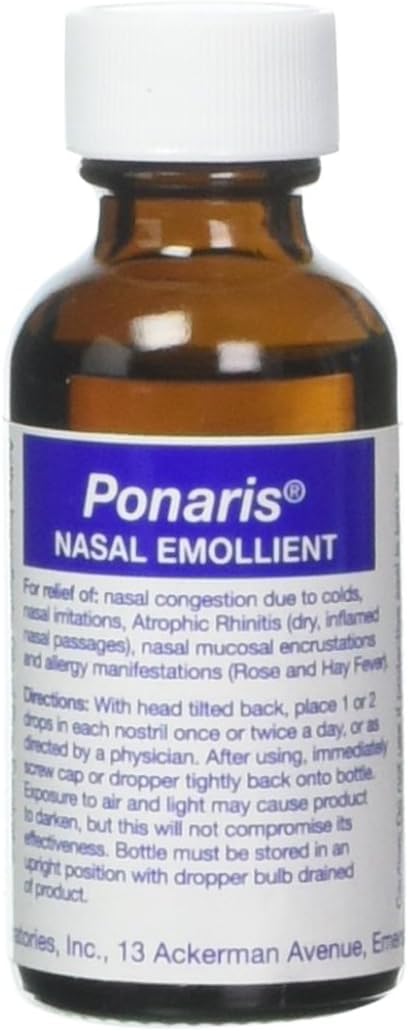 Ponaris émollient nasal – pipette pour dosage précis et application ciblée