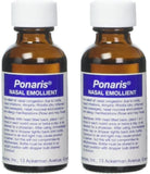 Ponaris émollient nasal - pack de 2 bouteilles, prêt pour une utilisation quotidienne