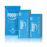 POOOF! Lingettes dissolvantes au micro-mesh pour blanchiment rapide sur les dents.