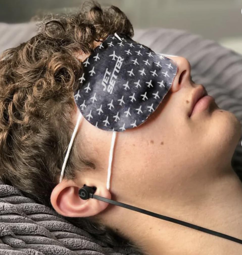 POPBAND Masque Yeux Individuel: hygiénique et pratique pour le bureau ou en voyage.