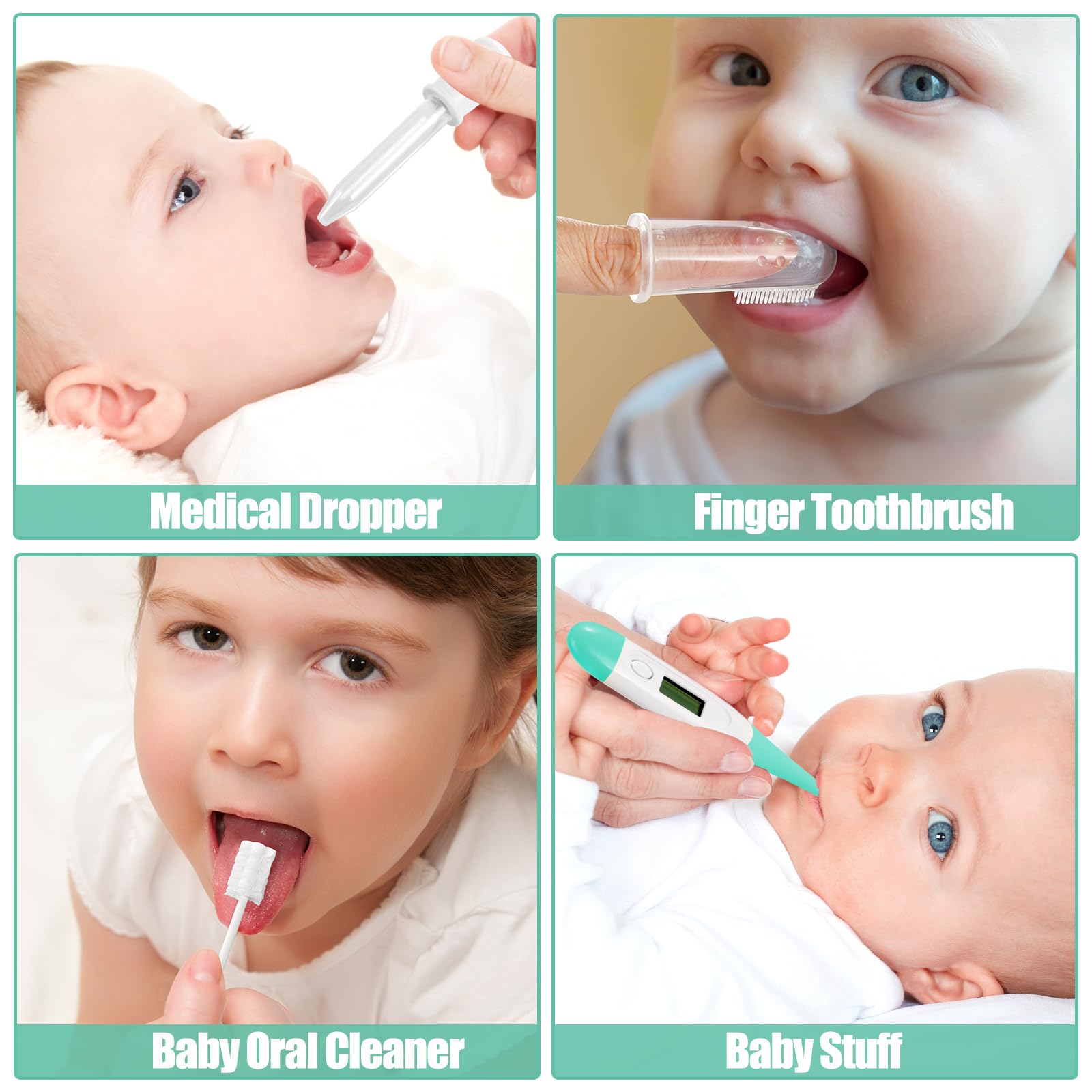 POPYJAN pipette-doseuse bébé, dosage précis pour les liquides.