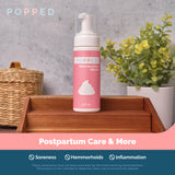 Coffret cadeau avec mousse Popped hamamélis et Aloe.