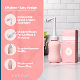 POPPED Bouteille Péri pratique pour hémorroïdes et confort après naissance