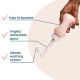 POPPED Bouteille Péri utilisée pour un nettoyage post-partum en douceur
