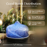 Base en grain de bois sous le verre Porseme renforce l’esthétique naturelle.