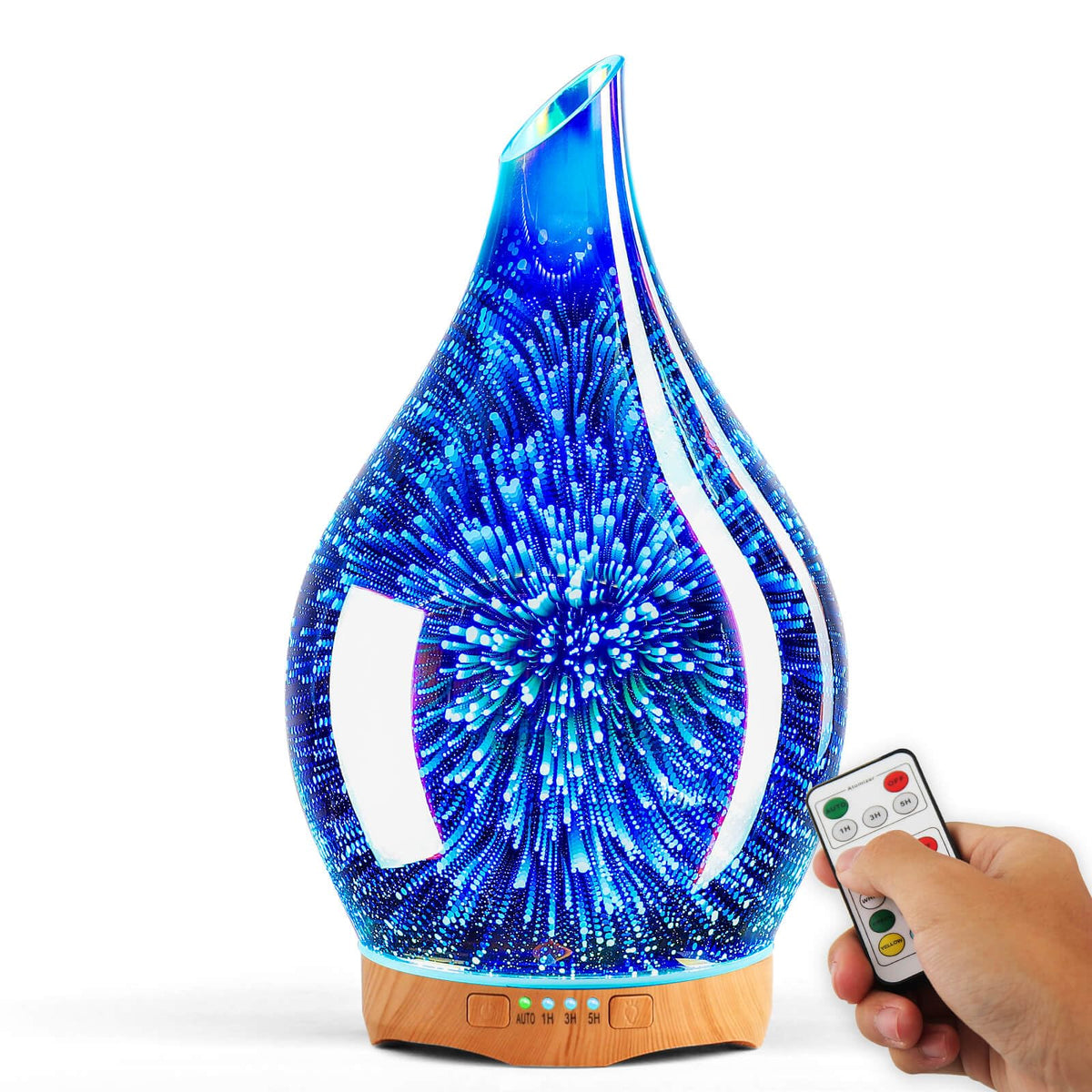 Porseme 280ml diffuseur avec lumière douce pour une ambiance zen.