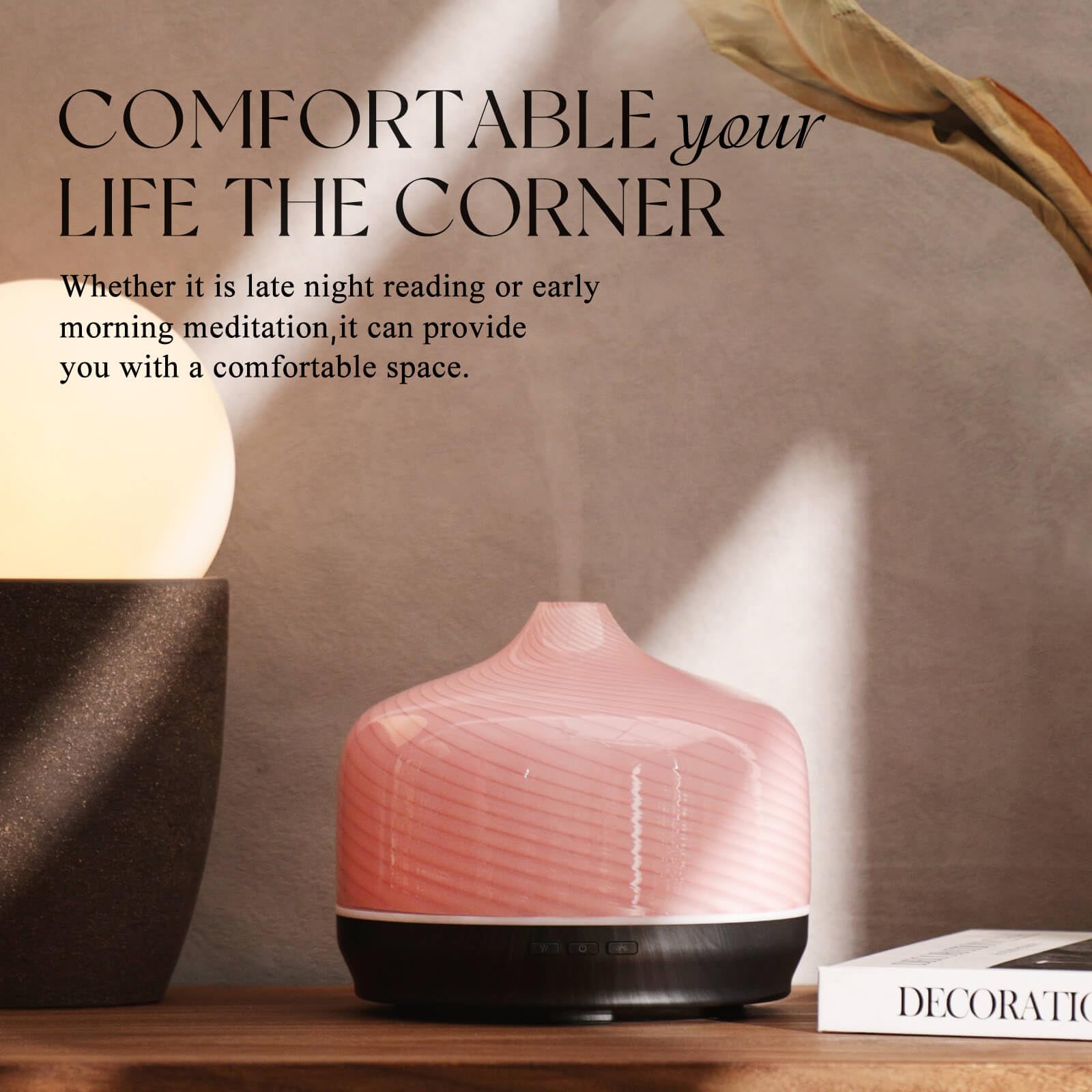 Porseme diffuseur-ambiance-relaxante-chambre propose une atmosphère reposante dans la pièce.