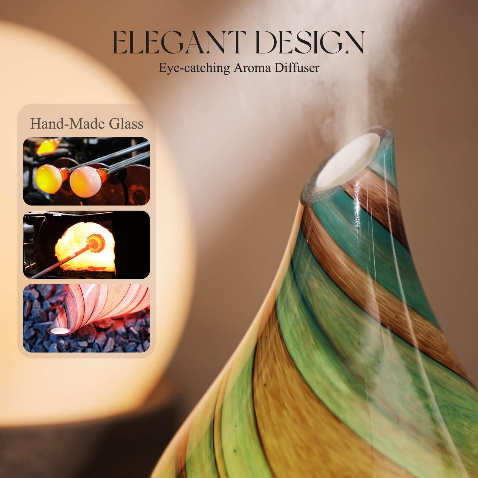 Porseme diffuseur brume froide, humidification légère et agréable.
