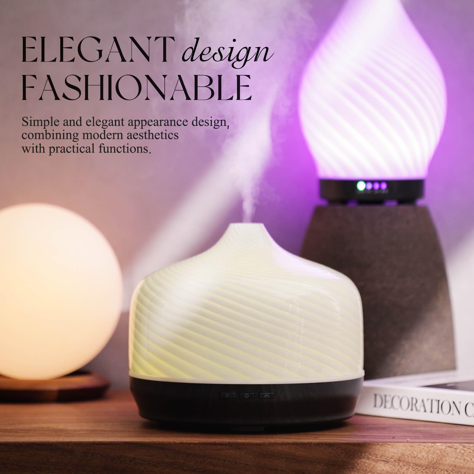 Porseme diffuseur brume nano: humidification efficace et aromathérapie douce.