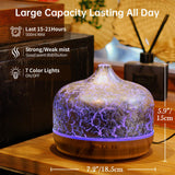 Porseme diffuseur brume ultrasonique nano pour une atmosphère fraîche et apaisante.