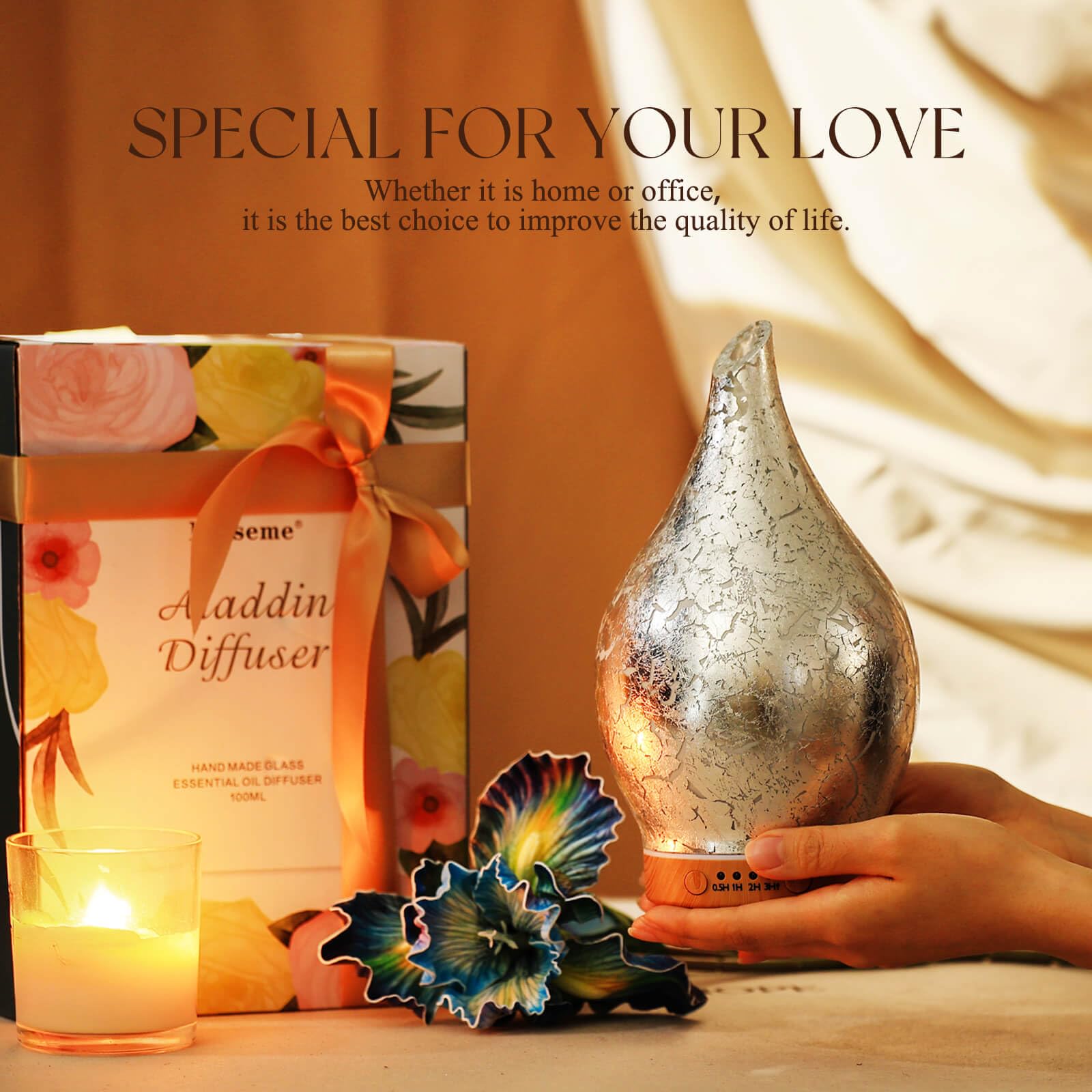 Porseme diffuseur-cadeau-aromatherapie parfait pour un anniversaire.