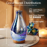 Porseme diffuseur 100 ml; autonomie raisonnable pour diffusion prolongée.