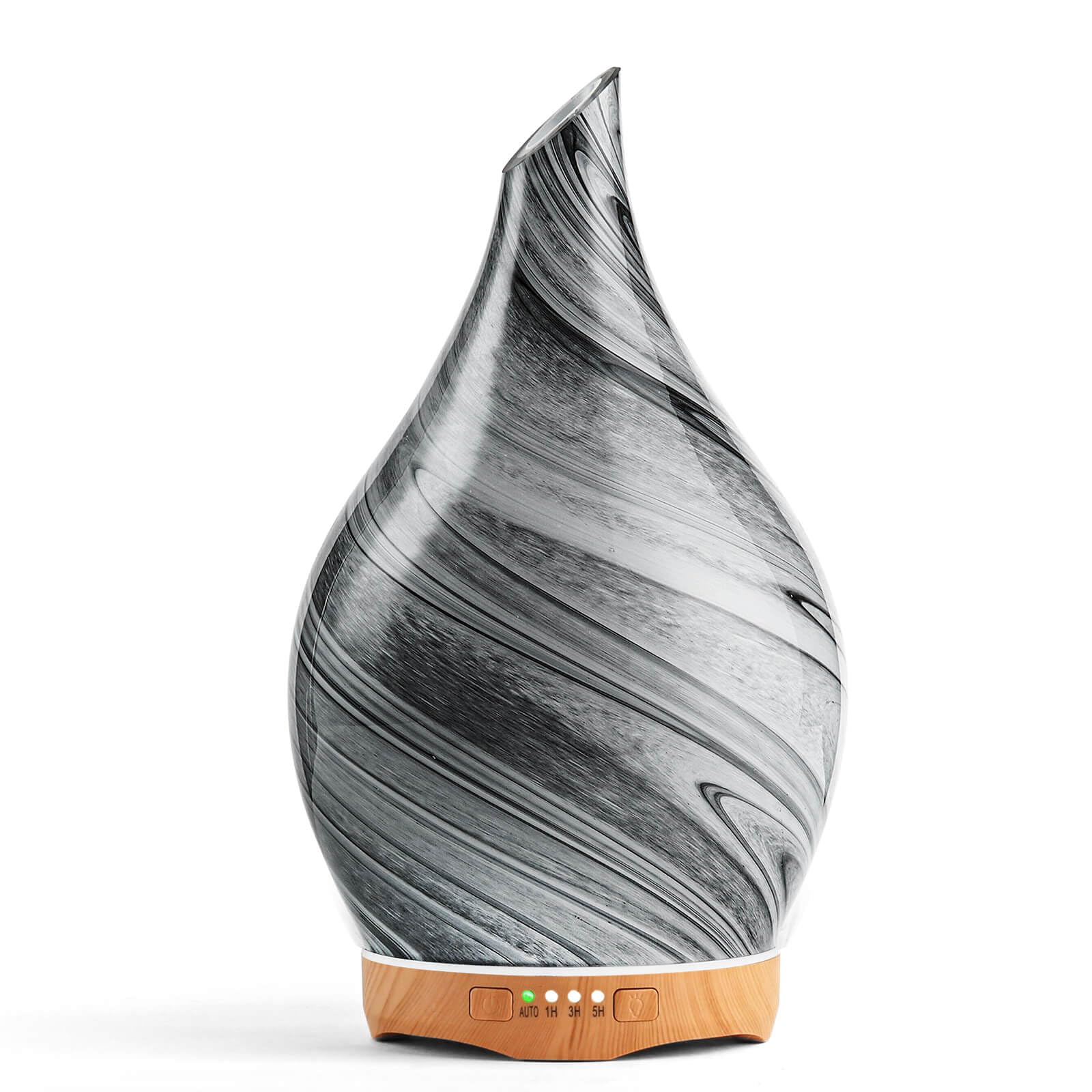 Porseme diffuseur huile essentielle, boule verre encre, ambiance apaisante