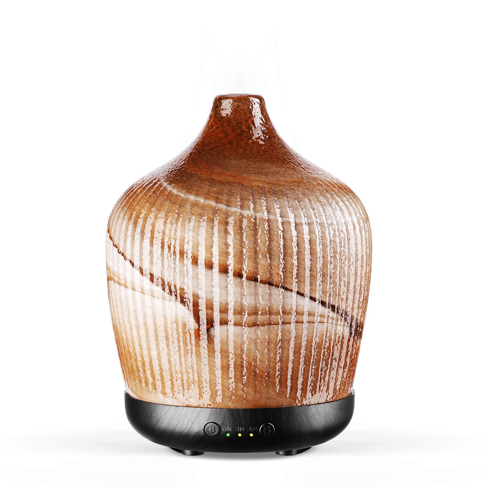 Diffuseur Porseme 280ml en verre soufflé offrant une ambiance apaisante.