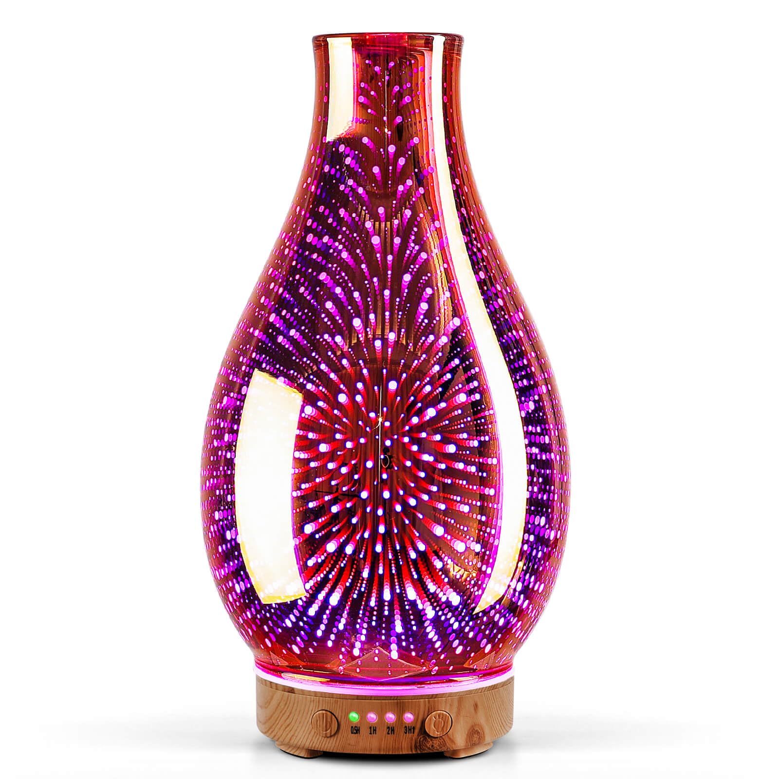 Porseme diffuseur d'huiles essentielles en verre, diffusion douce et silencieuse