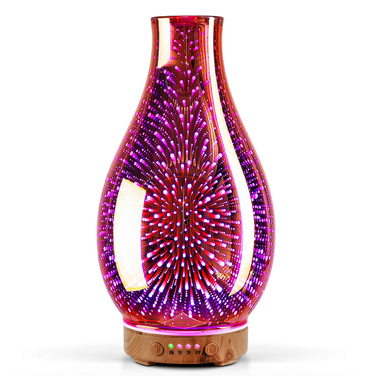 Porseme diffuseur d'huiles essentielles en verre, diffusion douce et silencieuse