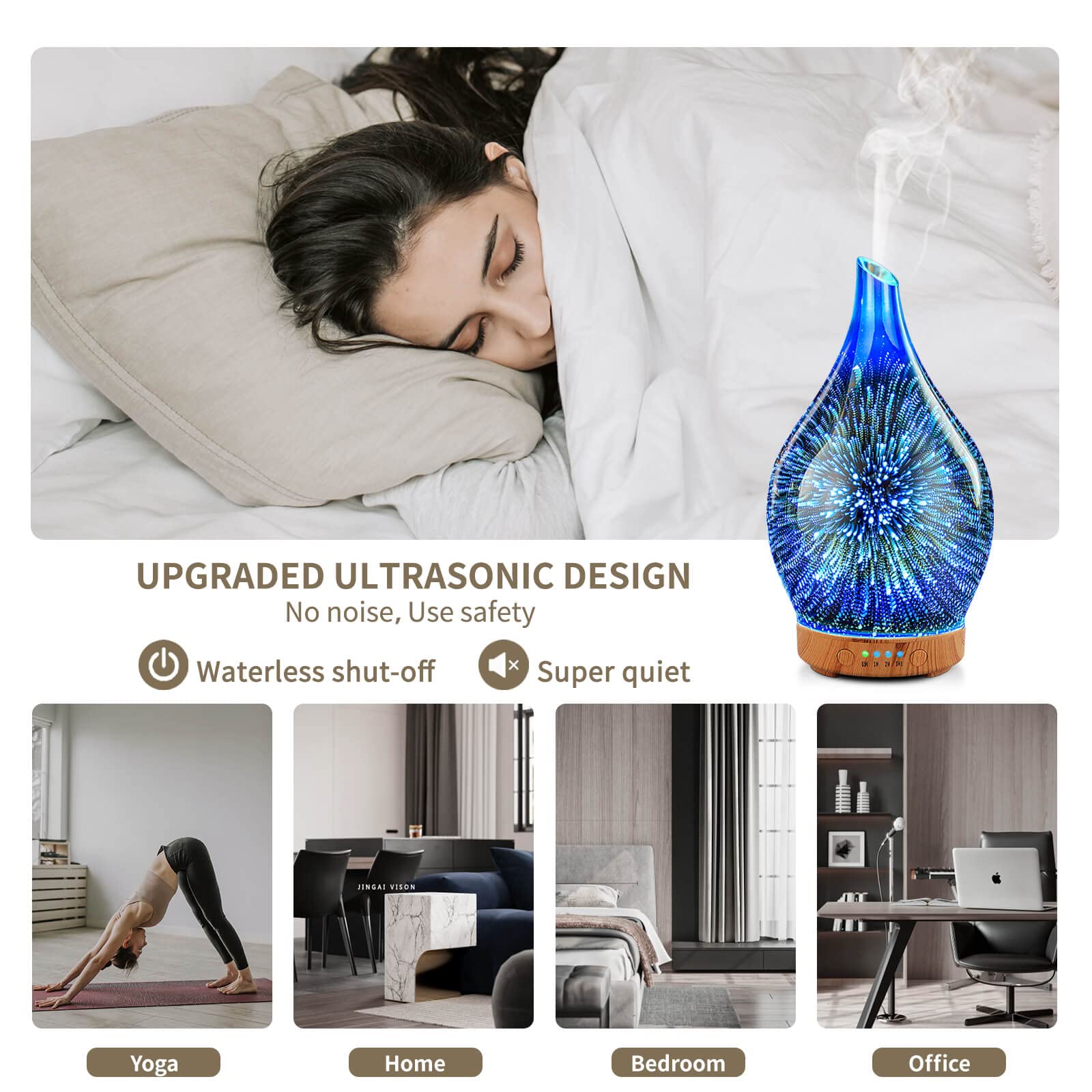 Porseme idée cadeau idéale pour maison, spa ou séance de yoga.