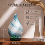 Porseme diffuseur LED 7 couleurs pour créer l'ambiance relaxante