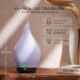 Porseme diffuseur LED sept couleurs pour créer une ambiance relaxante