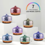 Porseme diffuseur avec lumière LED sept couleurs pour personnaliser l'ambiance.