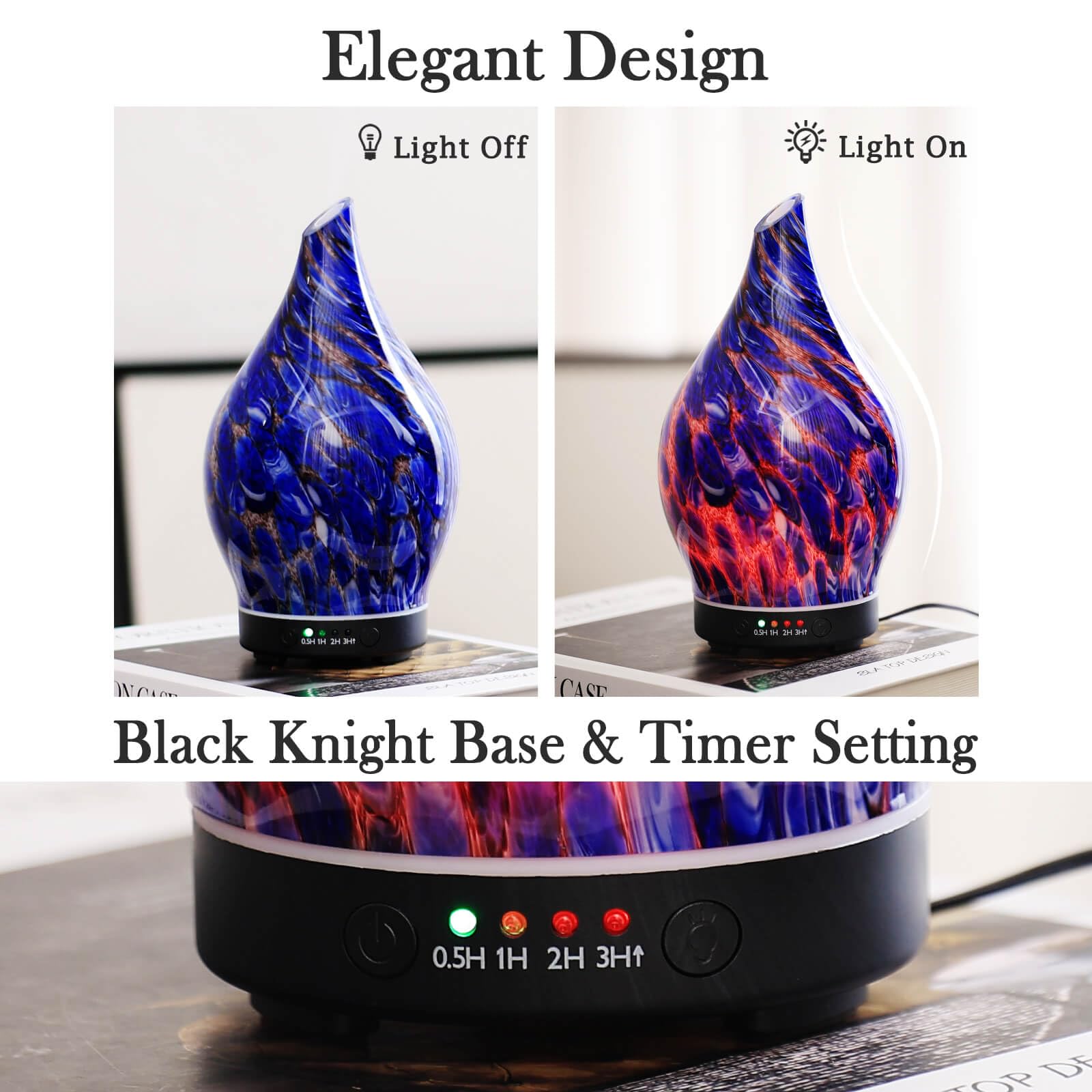 Diffuseur ultrasonique qui produit une brume fraîche.