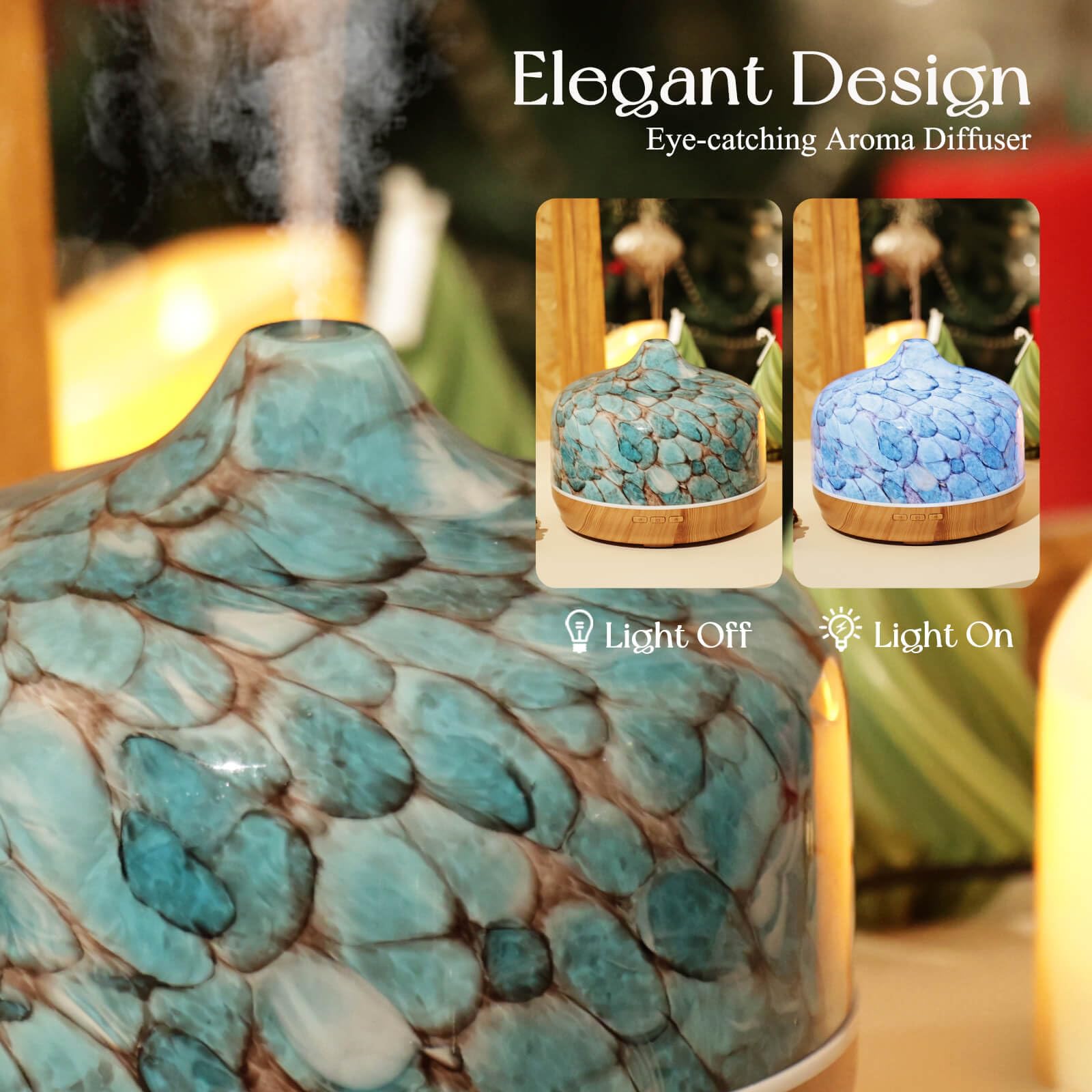 Idée cadeau élégante Porseme diffuseur en verre