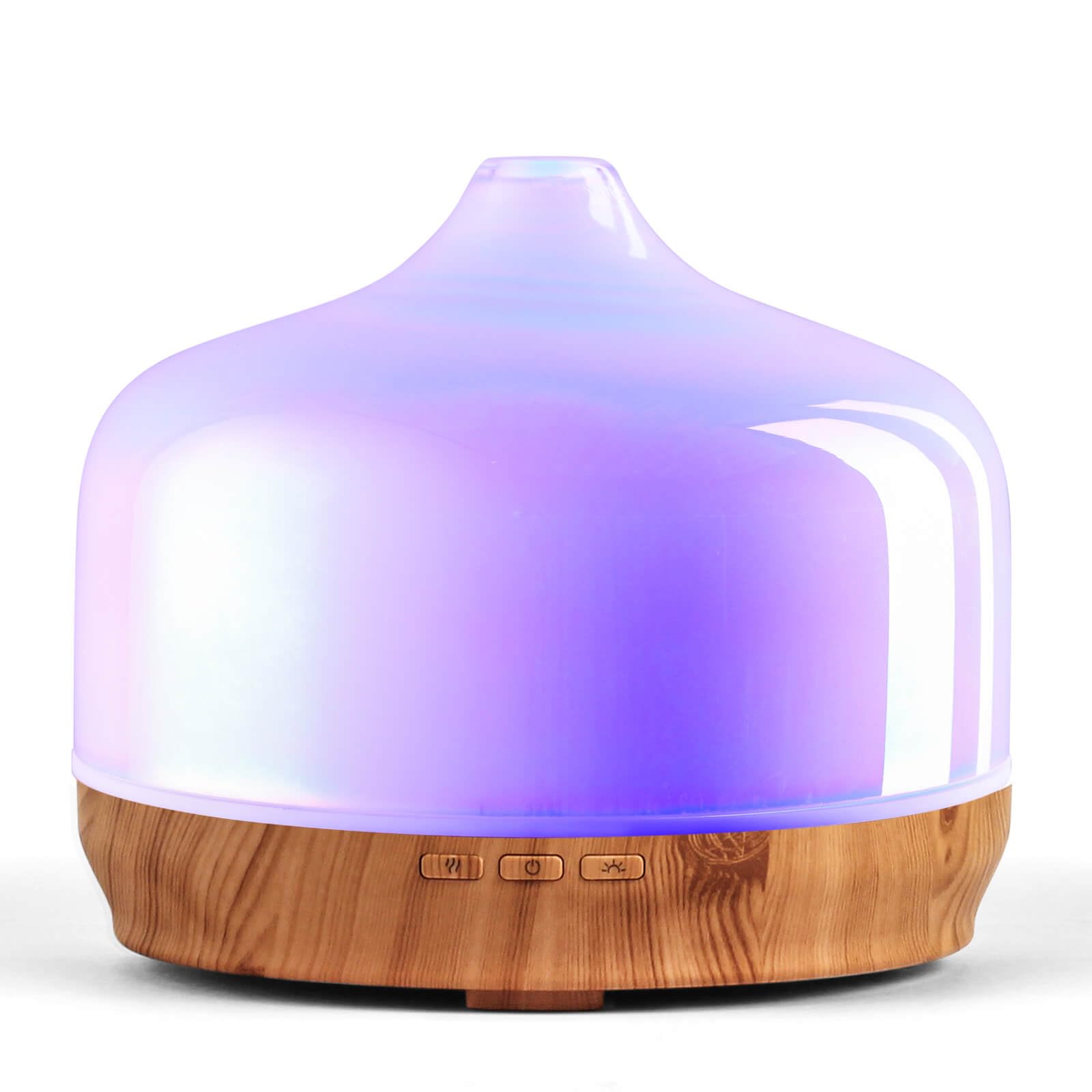 Porseme diffuseur en verre 500 ml en fonctionnement, ambiance apaisante.