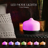 Porseme diffuseur en verre avec capot étoile ajoutant une touche décorative relaxante.
