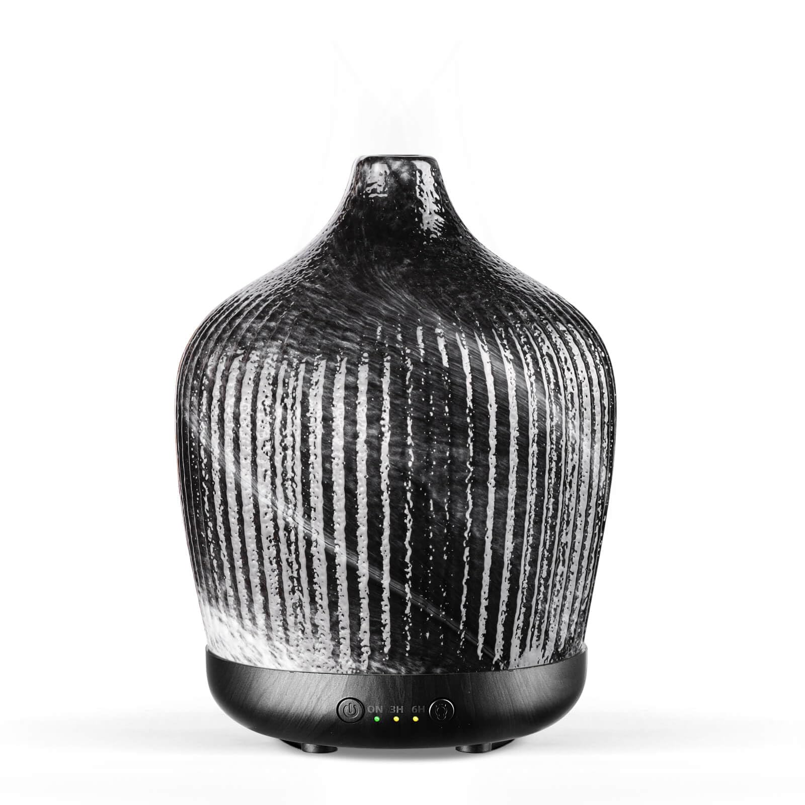 Porseme diffuseur en verre soufflé 280 ml, design artisanal pour salon ou chambre.
