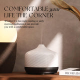 Porseme diffuseur zen yoga bureau: parfait pour méditation et travail concentré.