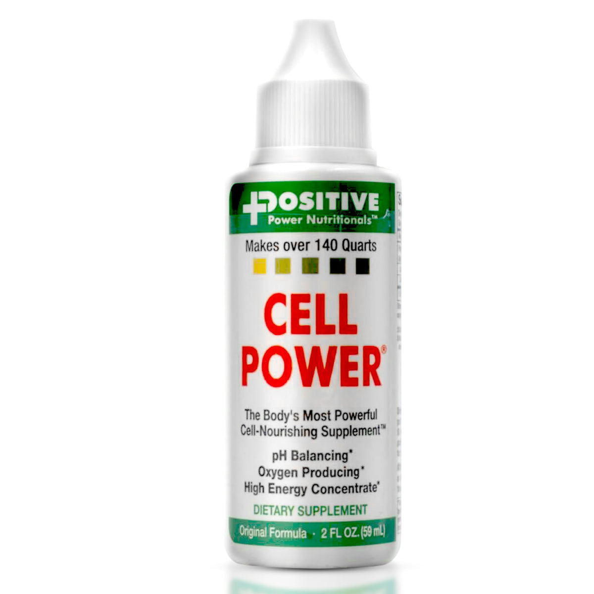 Cell Power Drops: bouteille prête pour énergie potentielle et équilibre cellulaire visé.