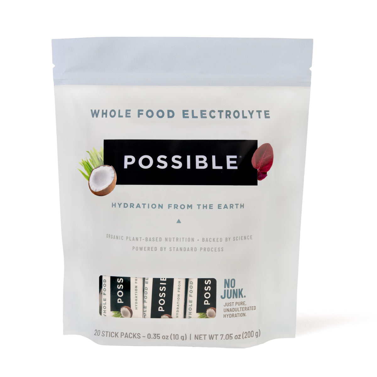 Possible Électrolyte Original en poudre, hydratation naturelle et pratique