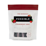 Possible poudre pré-entraînement - bouteille mélangée prête à boire, énergie soutenue.