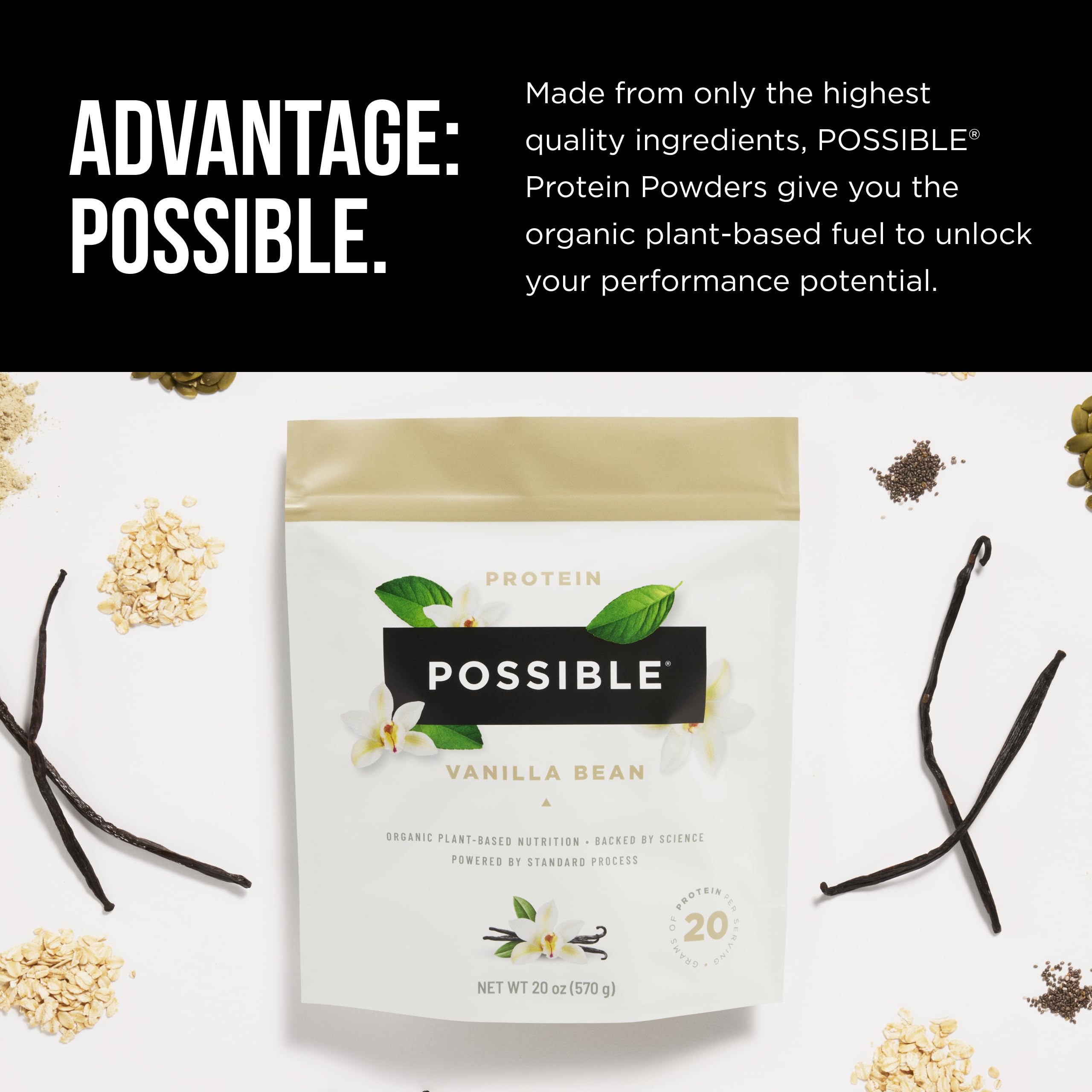 Possible Protéine boîte pack-deux: emballage pratique pour deux portions