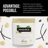 Possible Protéine boîte pack-deux: emballage pratique pour deux portions