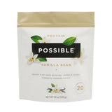 Possible poudre protéinée: verse dans le verre pour soutenir vos protéines quotidiennes.