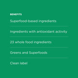 Possible SuperGreens: ingrédients bio sans additifs artificiels pour un goût pur.