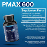 PMAX600: absorption élevée, meilleure assimilation possible.