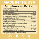 Potency Wood: emballage etui élégant du complément végétal.